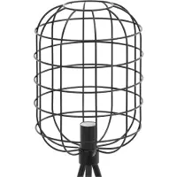 Uniprodo Lampadaire Expondo - abat-jour ouvert en treillis - 40 W - hauteur 163 cm