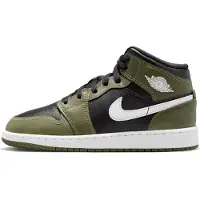 Jordan Air 1 Mid Junior | 37.5 | Black