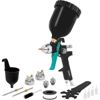 Vonroc Pistolet PRO - 600ml - HVLP design | incl. 3 buses
