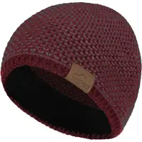 Normani Bonnet 'Alvik' gris / rouge