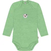 Normani Barboteuse / body 'Auckland' vert gazon / mélange de couleurs