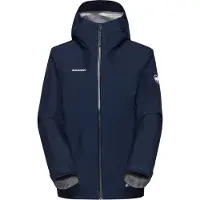 Mammut - Veste de randonnée imperméable en GORE-TEX ePE - Crater Light HS Hooded Jacket Women Marine - Taille L - Navy