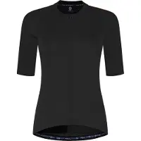 Rogelli Femmes, Maillot de cyclisme, ESSENTIAL II women's t-shirt black XS (XS), Noir, XS