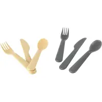 Dantoy Tiny Bio set de couverts s/gris 2pcs