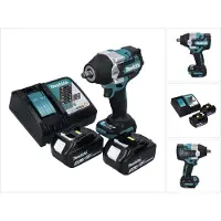 Makita DTW 700 RT Visseuse à chocs sans fil 18 V 700 Nm 1/2" XPT Brushless + 2x Batteries 5,0 Ah + Chargeur