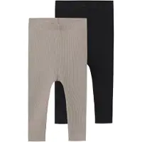 TWO SOON Leggings greige / noir