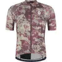 Rogelli Unisexe, Maillot de cyclisme, ESSENTIAL GRAPHIC II T-shirt gray/red 3XL (3XL), Rouge, Gris, 3XL