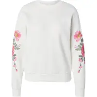 ONLY Sweat-shirt 'JDYParis' jaune d'or / vert foncé / rose / blanc
