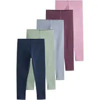 Next Leggings marine / vert pastel / cyclamen / rose