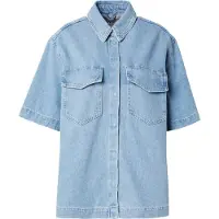 ONLY Chemisier bleu denim