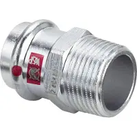Viega Prestabo overgang 22 x 34" manchon/nipple forzinket stål (Raccord de tuyauterie)