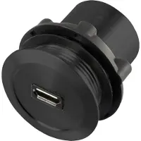 TRU COMPONENTS Adaptateur 1365797 embase femelle Micro USB A femelle vers Micro USB B mâle 1 pc(s)