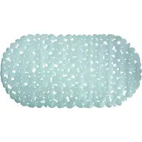 Overig Tapis de bain antid?rapant Galets gris 35 x 68 cm