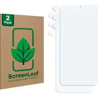 ScreenLeaf Film de protection d'écran, Protection d'écran Écologique, Clear, Anti-Rayures (Samsung Galaxy S25), Téléphone portable : film de protection, Transparent