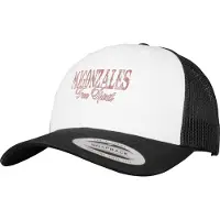 MJ Gonzales Casquette 'Free Spirit' rouge pastel / noir / blanc