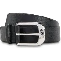 BOSS Ceinture en cuir grainé italien avec boucle à ardillon lisse