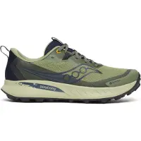 Saucony Baskets Impermeables Homme Peregrine 15 Gore-Tex, Hemlock/Navy, 8