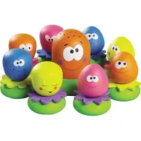 Tomy Octopals Number Sorting Baby Bath Toy, Educational Water Toys for Toddlers, Suitable for 1, 2 and 3 Years Old Boys and Girls