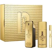 Paco Rabanne 1 Million Eau De Toilette Spray 100ml Set 3 Pieces