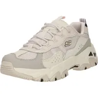 SKECHERS Baskets basses 'D LITES HIKER' beige / crème / beige foncé