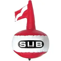 Lalizas Round Marker Rouge/Blanc 38 cm Bóje