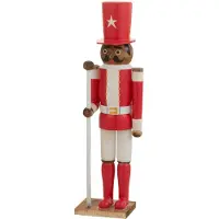 J-Line Casse noisette bois rouge medium