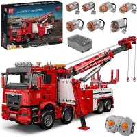 Mould King Camion de pompiers et de secours télécommandé 17027