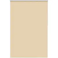vidaXL Store d'obscurcissement Beige 160x210 cm Largeur de tissu 156,6 cm