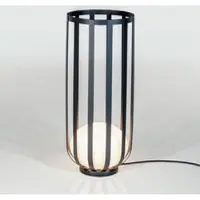 Estiluz Bols Lampe de Sol Extérieure Black Anthracite | High (P-4027)