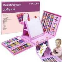 Maaleo Set de peinture 208 pièces dans une valise