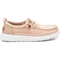 Refresh 172467 Canvas Boat Shoes Beige EU 39 Femme