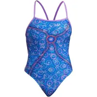 Funkita Single Strength Swimsuit Bleu AUS 8 Femme