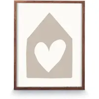 Vt wonen Cadre Photo VT Wonen Wood Warm Brown 41 x 51 x 2,5 cm