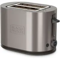 Black & Decker Grille-pain Grille-pain 2 fentes 900W Inox