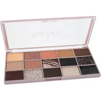 Technic Ombre à paupières à pigments pressés Smoket Quartz Palette x15