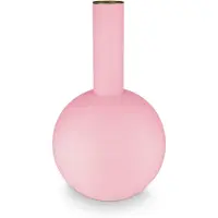 Pip studio Vase Pip Studio Metal Large Matt Light Pink24,5 x 42cm