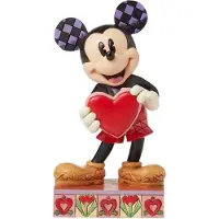 Disney Traditions Figurine de collection Disney de Mickey & Minnie Mouse - Mickey - A Love Note - pour Unisexe - multicolore - Taille Standard