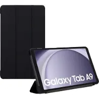 Mobiparts Tablet Stand Case Samsung Galaxy Tab A9 Black (Bulk) (Samsung Galaxy Tab A9), Étui pour tablette, Noir