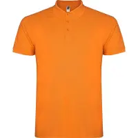 GOR Roly PO6638 | Polo Star homme, Piqué - Couleur : Orange 31 - Taille : XL
