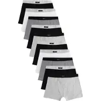 Next Sous-vêtements gris chiné / noir / blanc