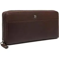 The Chesterfield Brand Cuir porte-monnaie Livorno Wallet Brown marron foncé