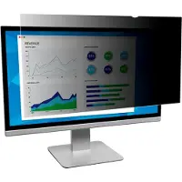 3M privacy filter for 25.0in widescreen portrait monitor noir