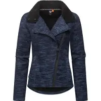 Ragwear Veste en polaire 'Saskie' bleu chiné