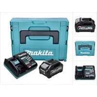 Makita Power Source Kit 1x BL 4040 batterie 40 V max. 4,0 Ah XGT+ DC 40 RA chargeur + Makpac