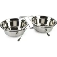 Beeztees Lumara Dinerset Deluxe en Acier Inoxydable - 20 cm