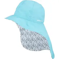 Waimea Chapeau UV Waimea Kids Reversible Bora avec Capuchon Bleu-Taille unique