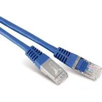 S-Conn Câble patch cat 6 S/FTP PIMF sans halogène bleu 30m