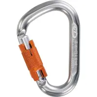 Climbing Technology Snappy Wg Anodized Snap Hook Orange,Argenté