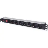 Intellinet 713986 Multiprise 8x 3m raccordement noir