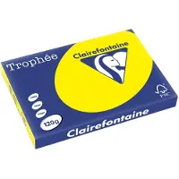 Clairefontaine Jaune soleil A3 Papier couleur 120 g/m² (250 feuilles)